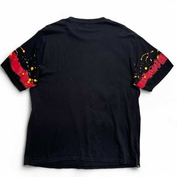 Contender Men’s 2XL Black Red Vintage “Drip Too Hard” Graphic Cotton T‑Shirt - Picture 3 of 5